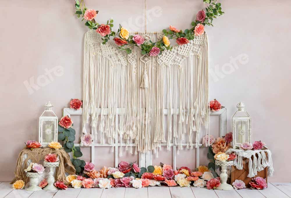 Kate Spring Boho Backdrop Flower Designed by Emetselch - Kate Backdrop AU