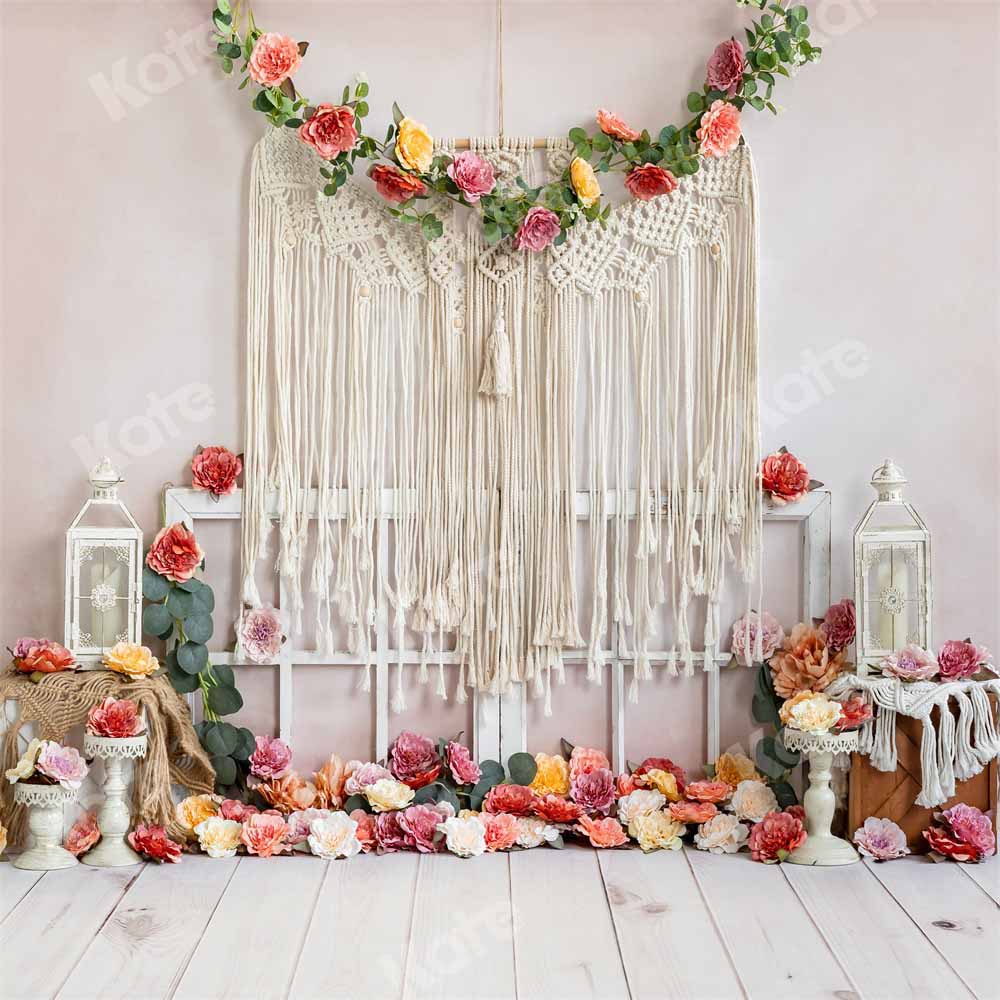 Kate Spring Boho Backdrop Flower Designed by Emetselch - Kate Backdrop AU