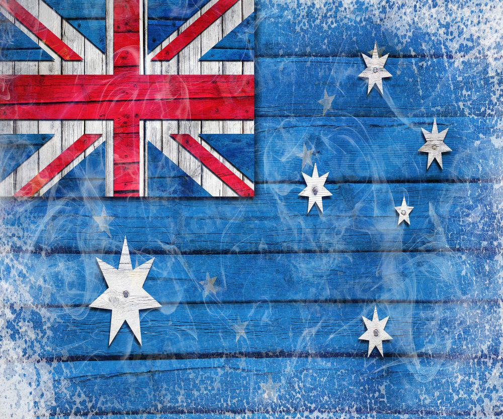 Kate Australia Day Backdrop Flag of Australia for Photography
