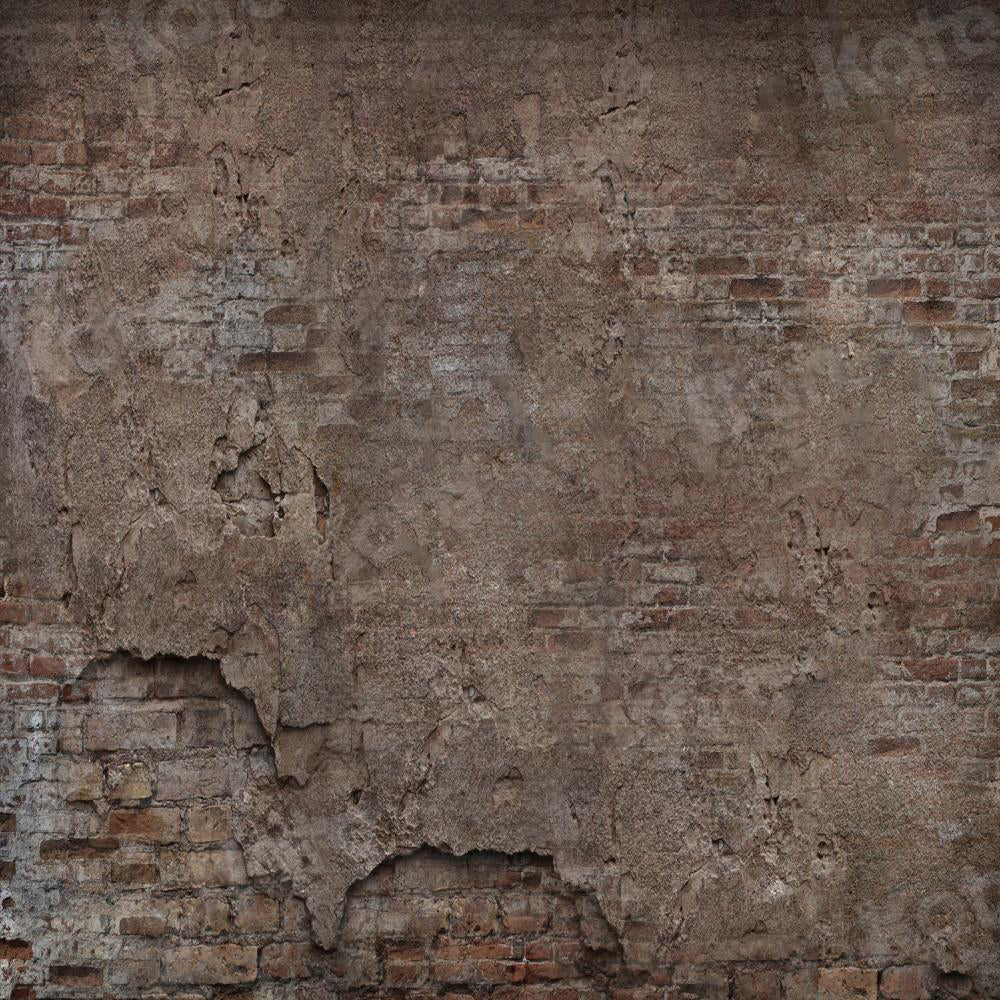 Kate Retro Brick Wall Backdrop Shabby for Photography - Kate Backdrop AU
