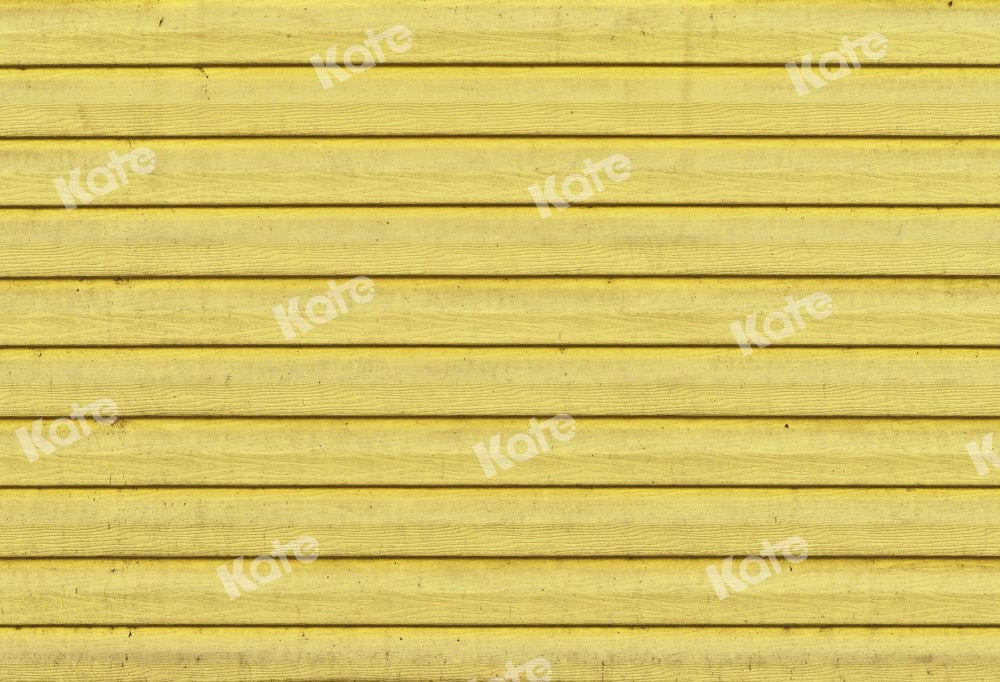 Kate Yellow Wooden Board Backdrop Simple Designed by Kate Image