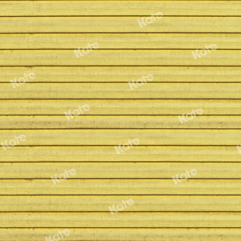 Kate Yellow Wooden Board Backdrop Simple Designed by Kate Image