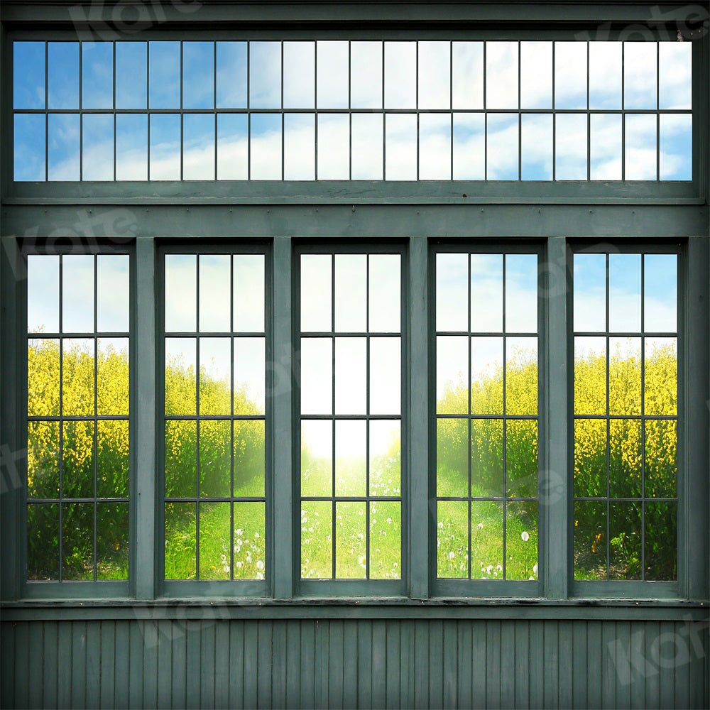Kate Retro Window Scenery Backdrop for Photography - Kate Backdrop AU