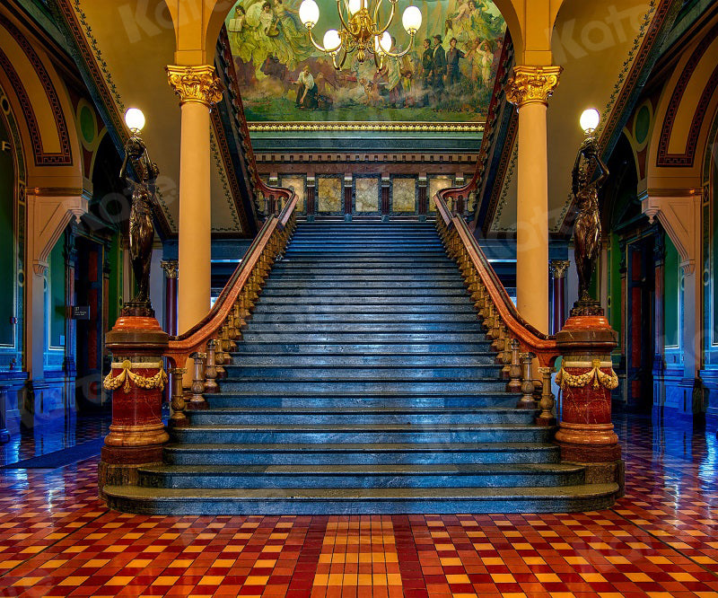Kate Classical Grand Staircase Backdrop Building for Photography - Kate Backdrop AU