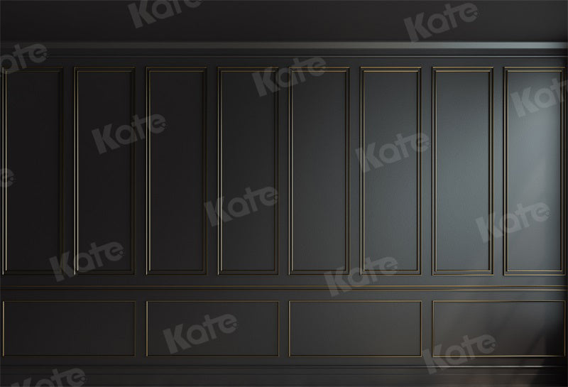 Kate Black Retro Wall Backdrop for Photography - Kate Backdrop AU