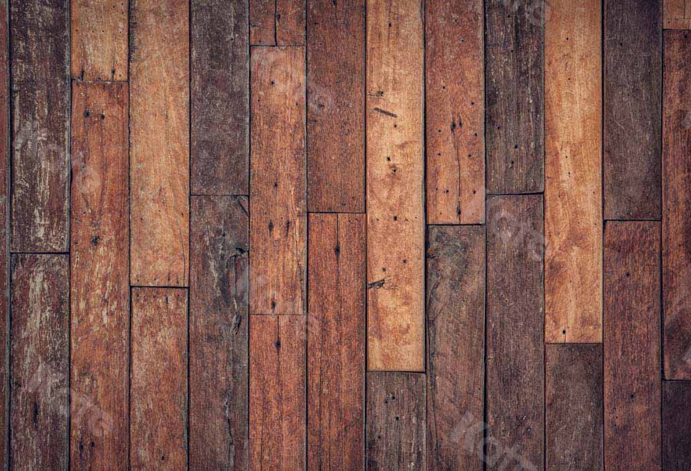 Kate Retro Backdrop Wood Grain Floor Texture Designed by Chain Photography