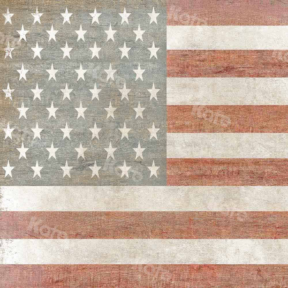 Kate Retro Backdrop Flag Wood Grain Designed by Chain Photography - Kate Backdrop AU