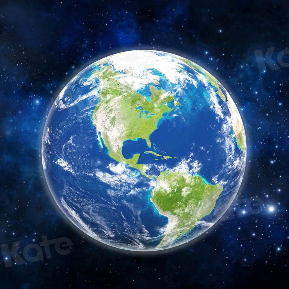 Kate Earth Day Backdrop Blue Starry Sky Designed by Chain Photography - Kate Backdrop AU