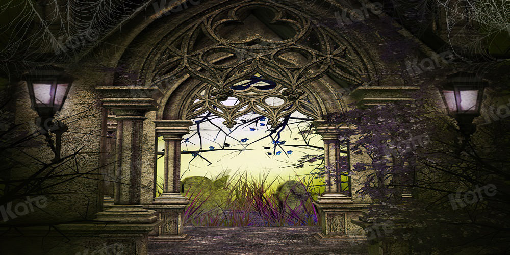 Kate Retro Building Scenery Backdrop Designed by Uta Mueller Photography - Kate Backdrop AU
