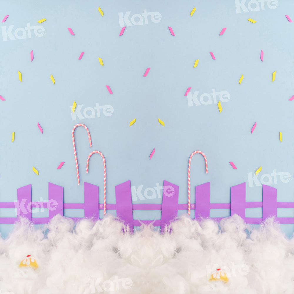 Kate Carnival Birthday Party Backdrop Designed by Emetselch