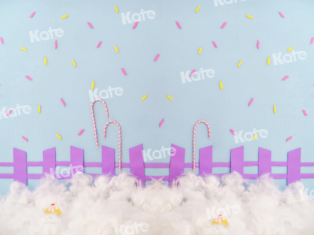 Kate Carnival Birthday Party Backdrop Designed by Emetselch