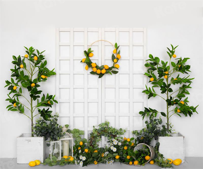 Kate Spring/Summer Lemon Tree Backdrop for Photography - Kate Backdrop AU