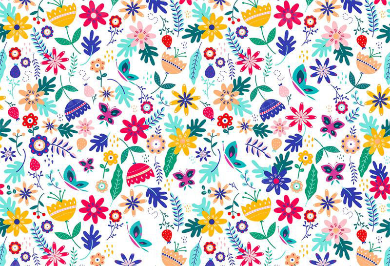 Kate Floral Texture Backdrop Cake Smash for Photography - Kate Backdrop AU
