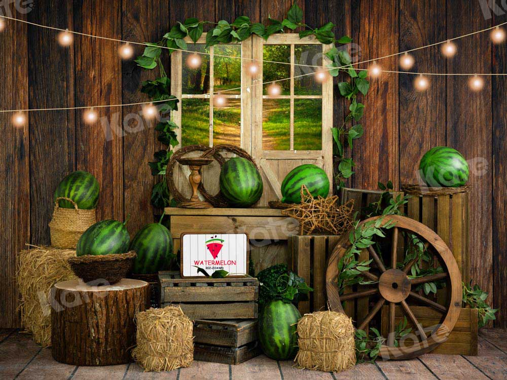 Kate Summer Watermelon Farm Backdrop Designed by Emetselch - Kate Backdrop AU