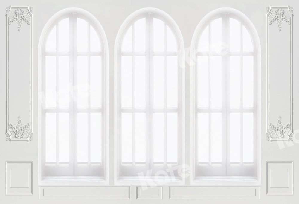 Kate White Bright Windows Backdrop Designed by Chain Photography - Kate Backdrop AU