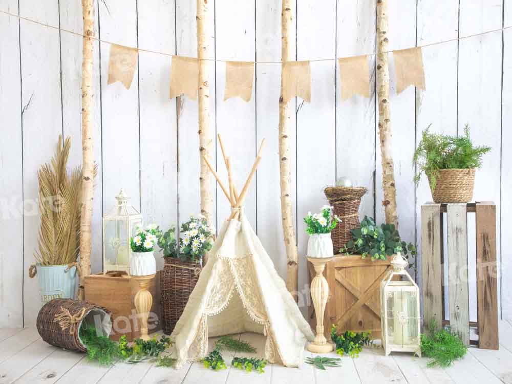 Kate Spring/Summer Wooden Backdrop Tent Jungle Designed by Emetselch - Kate Backdrop AU