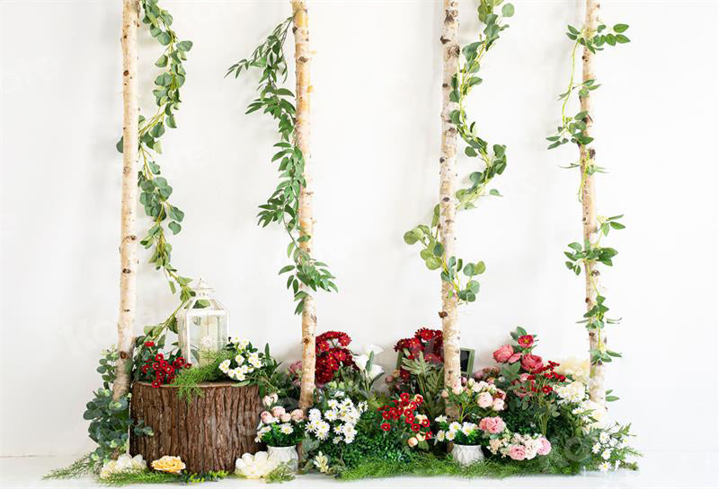 Kate Spring Backdrop Woodland Flower for Photography - Kate Backdrop AU