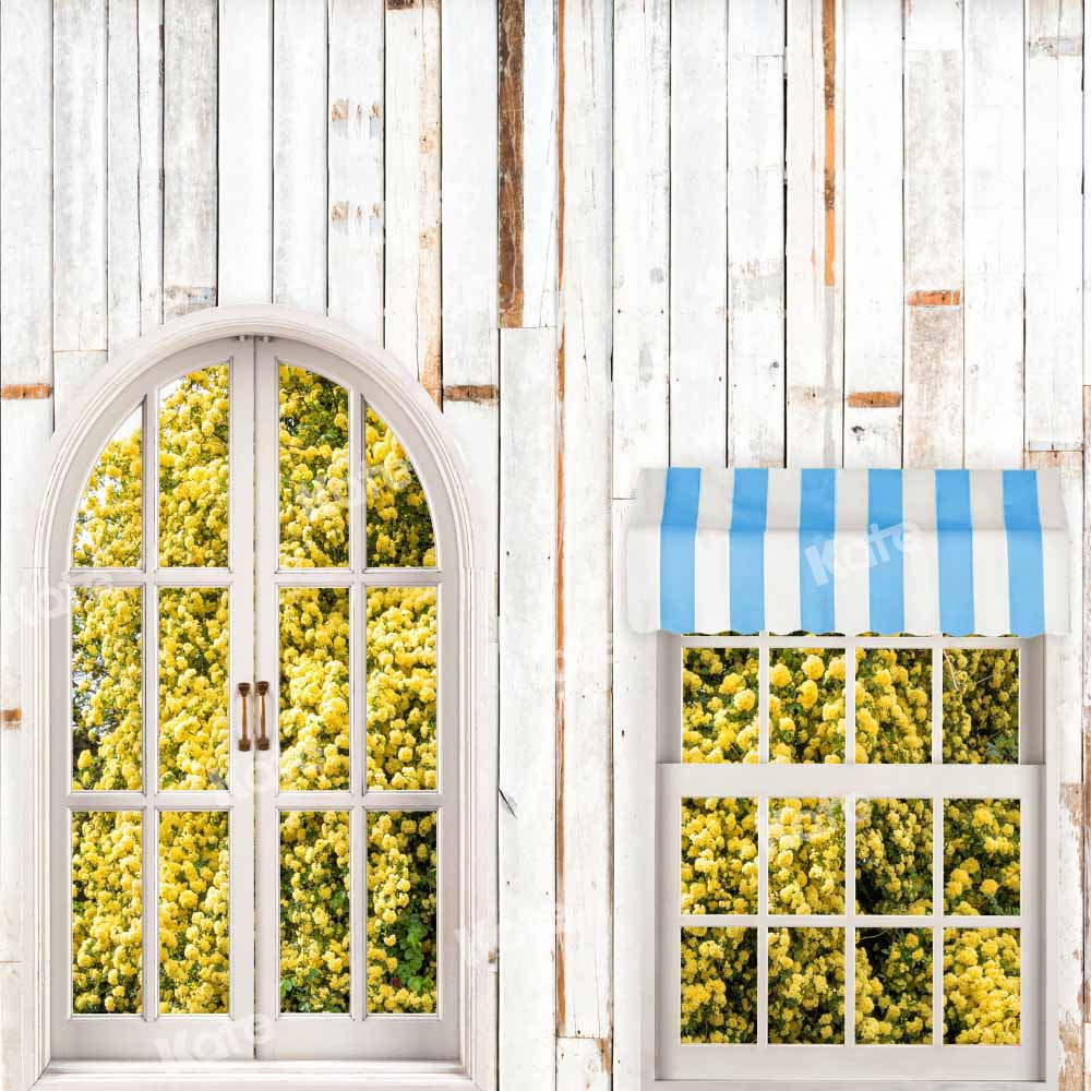 Kate Summer Flower Window Backdrop Designed by Chain Photography - Kate Backdrop AU