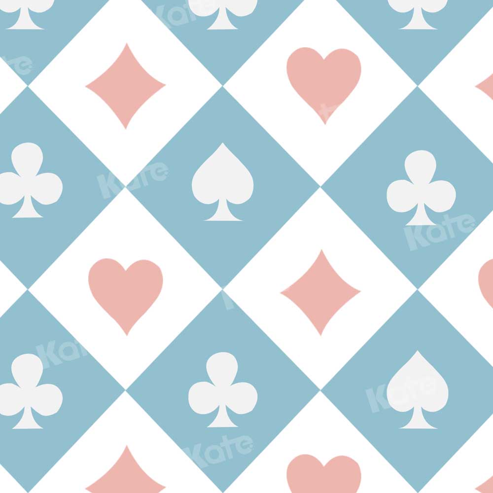 Kate Child Playing Cards Backdrop Designed by Chain Photography