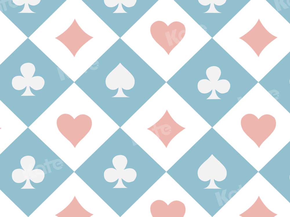 Kate Child Playing Cards Backdrop Designed by Chain Photography
