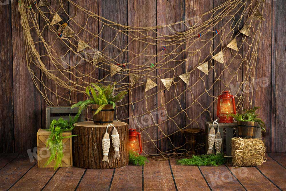 Kate Wood Fishing Net Backdrop Designed by Emetselch