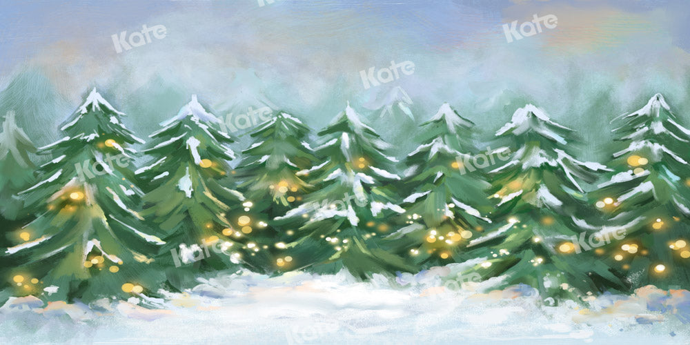 Kate Snow Christmas Tree Backdrop Designed by GQ - Kate Backdrop AU