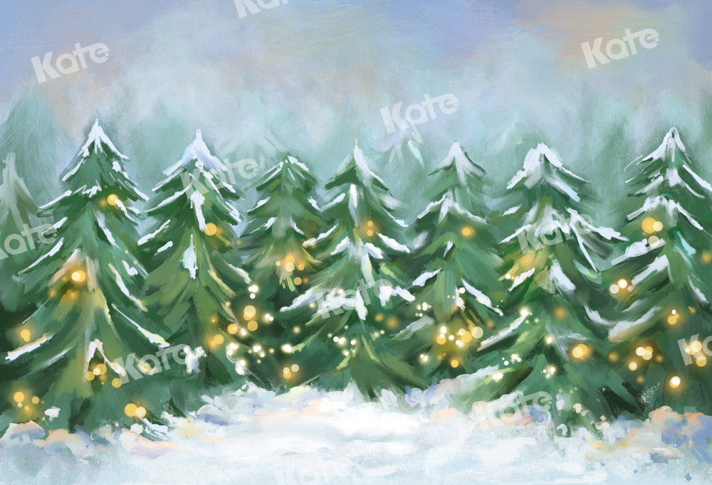 Kate Snow Christmas Tree Backdrop Designed by GQ - Kate Backdrop AU