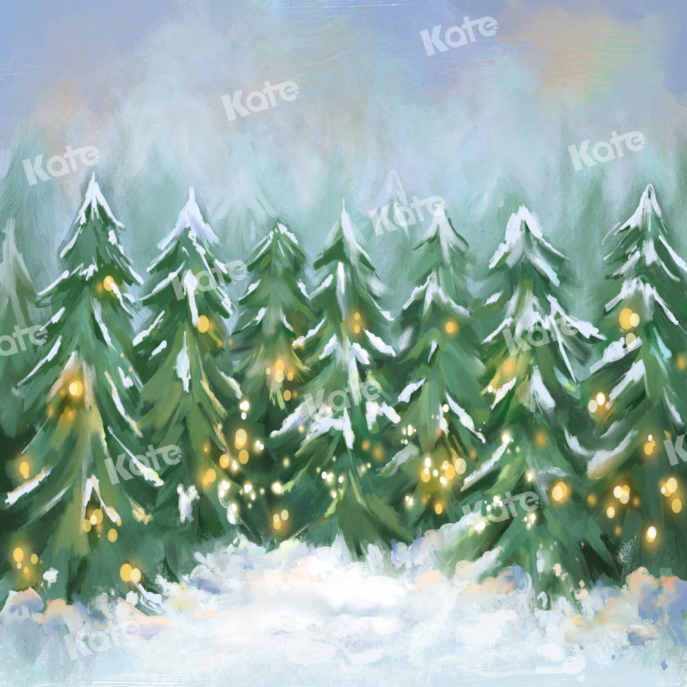 Kate Snow Christmas Tree Backdrop Designed by GQ - Kate Backdrop AU
