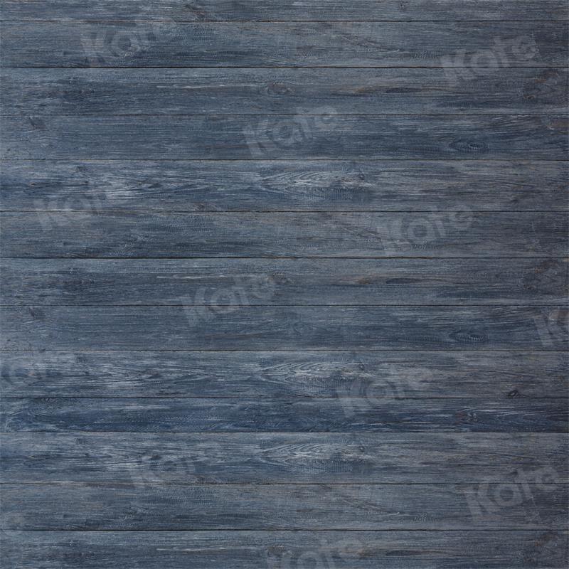 Kate Vintage Wood Backdrop Grey Blue for Photography