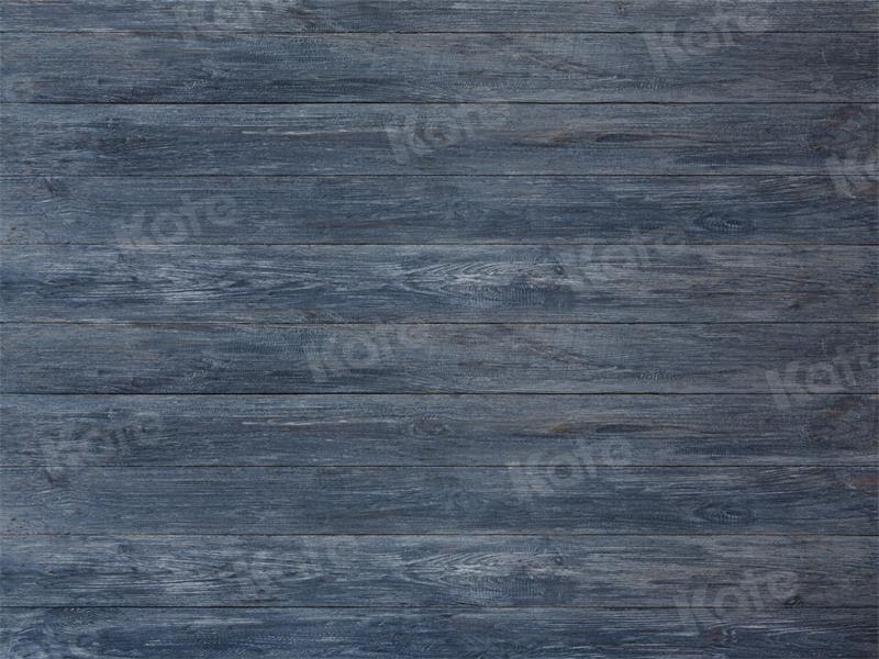 Kate Vintage Wood Backdrop Grey Blue for Photography