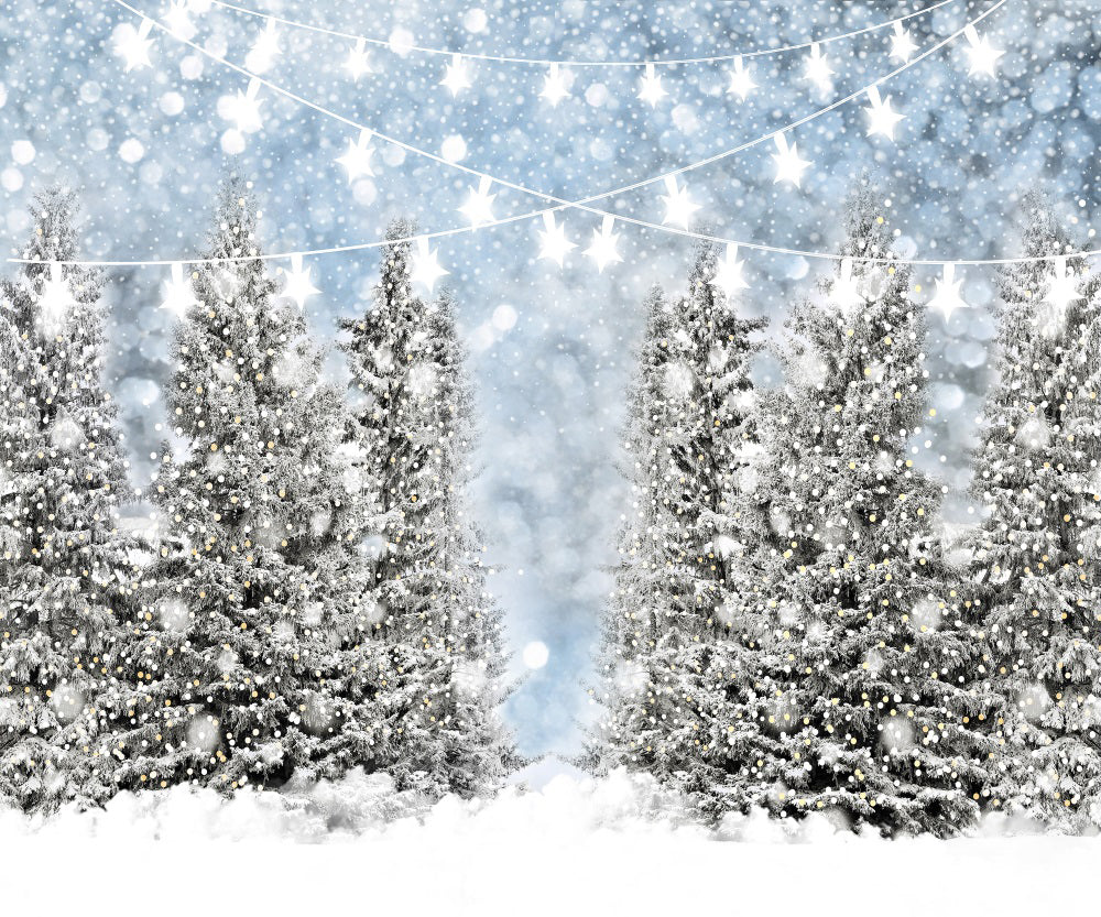 Kate Snow Christmas Tree Backdrop Forest for Photography - Kate Backdrop AU