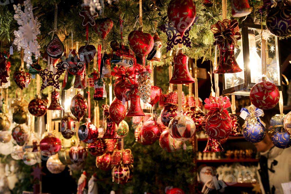 Kate Christmas Backdrop Fairy Tale Town Designed by Chain Photography - Kate Backdrop AU