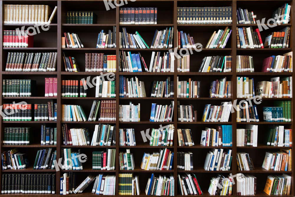 Kate Bookshelf Backdrop Library Designed by Chain Photography