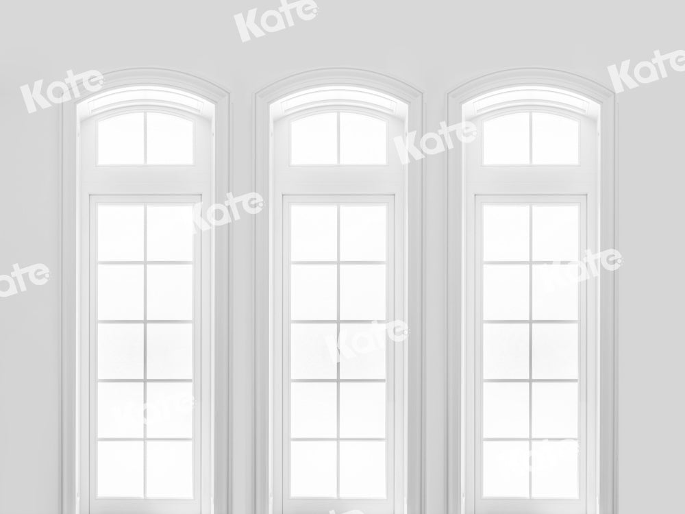 Kate White Windows Backdrop Simple Style Designed by Chain Photography