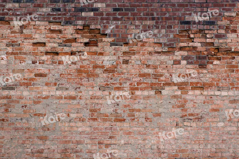 Kate Red Retro Brick Wall Backdrop Designed by Kate Image - Kate Backdrop AU