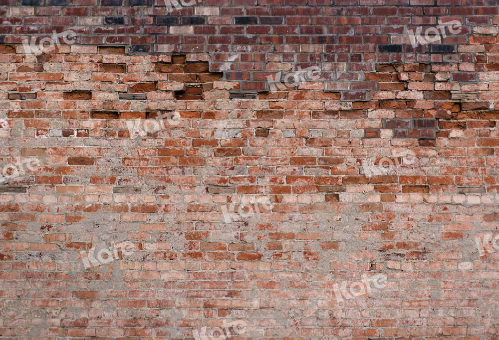 Kate Red Retro Brick Wall Backdrop Designed by Kate Image - Kate Backdrop AU