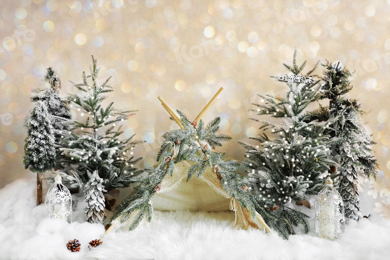 Kate Bokeh Christmas Backdrop Tree Tent for Photography - Kate Backdrop AU