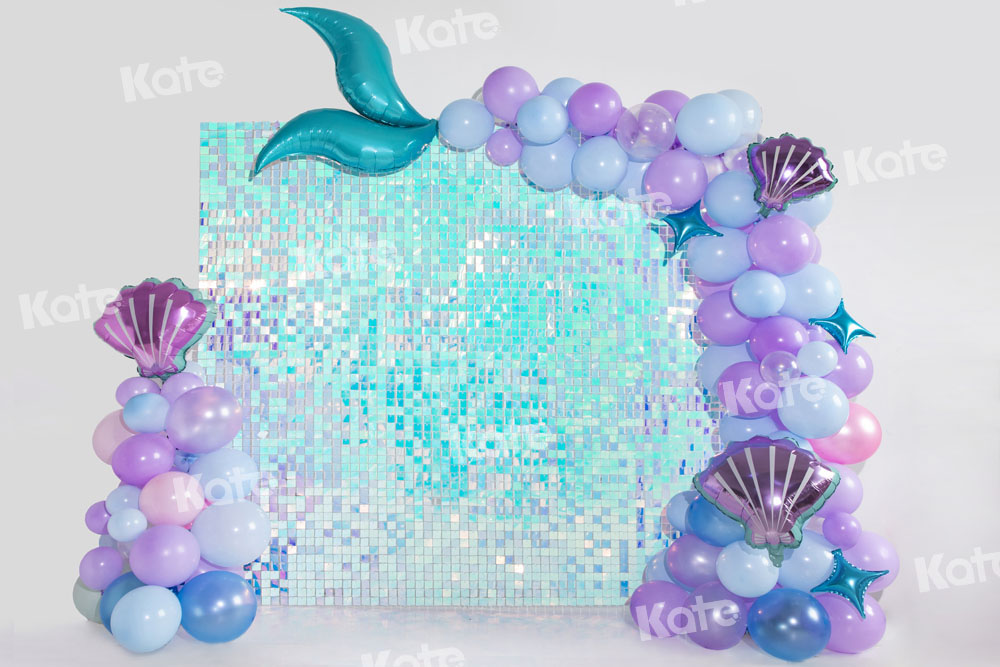 Kate Balloon Party Backdrop Birthday Designed by Emetselch - Kate Backdrop AU