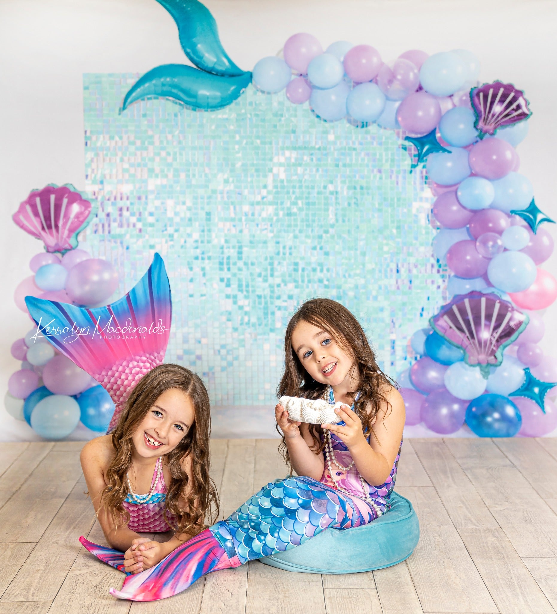 Kate Balloon Party Backdrop Birthday Designed by Emetselch - Kate Backdrop AU