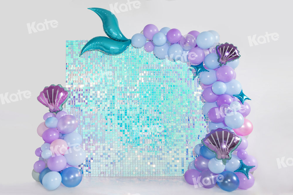 Kate Balloon Party Backdrop Birthday Designed by Emetselch - Kate Backdrop AU