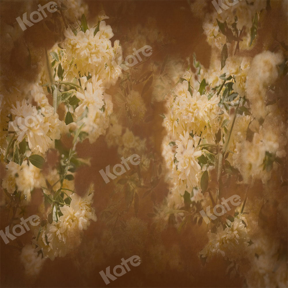 Kate Vintage Floral Texture Backdrop Art Designed by Chain Photography