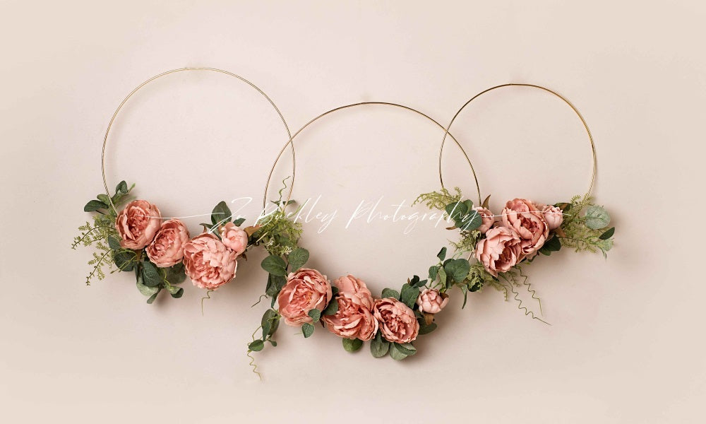 Kate Ring Roses Backdrop Cake Smash Designed by Jo Buckley Photography - Kate Backdrop AU