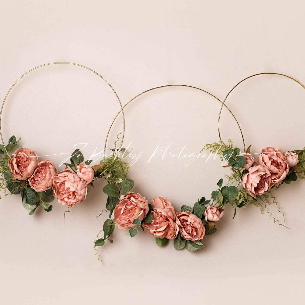 Kate Ring Roses Backdrop Cake Smash Designed by Jo Buckley Photography - Kate Backdrop AU