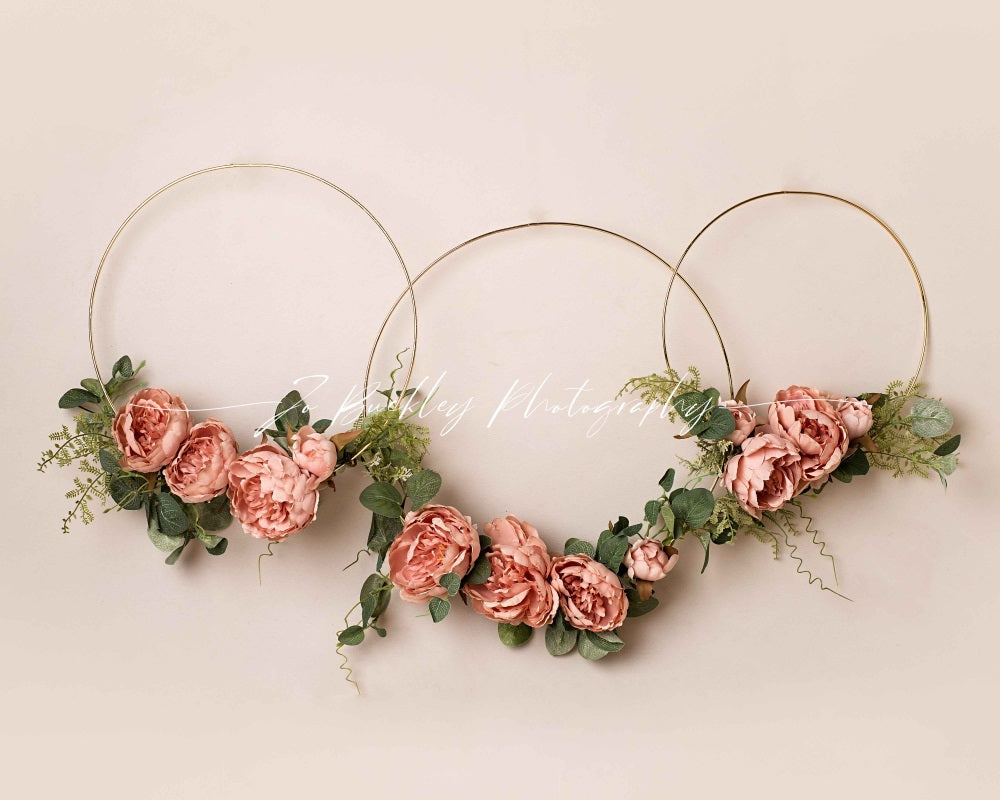 Kate Ring Roses Backdrop Cake Smash Designed by Jo Buckley Photography - Kate Backdrop AU