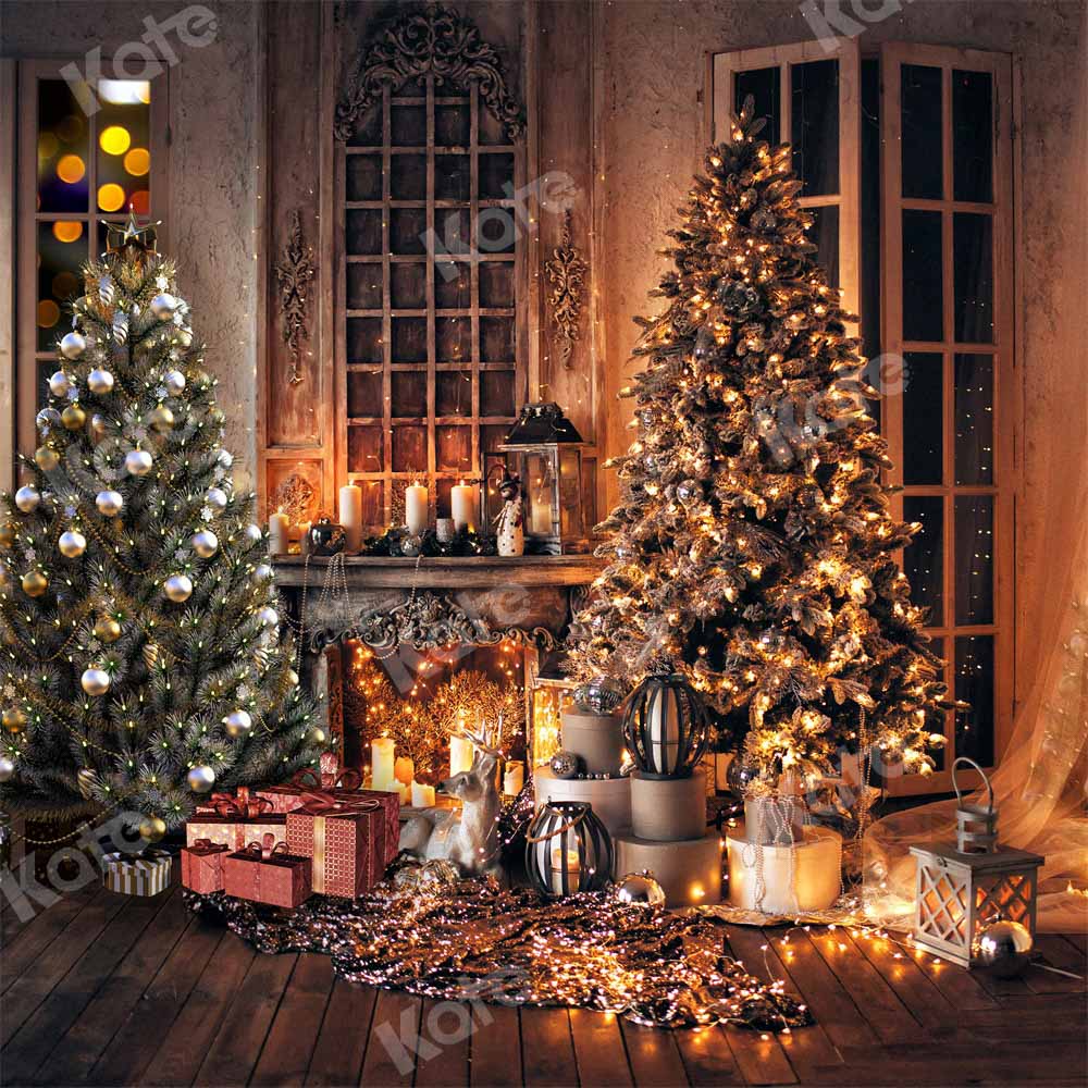 Kate Candlelit Christmas Tree Backdrop Designed by Chain Photography - Kate Backdrop AU