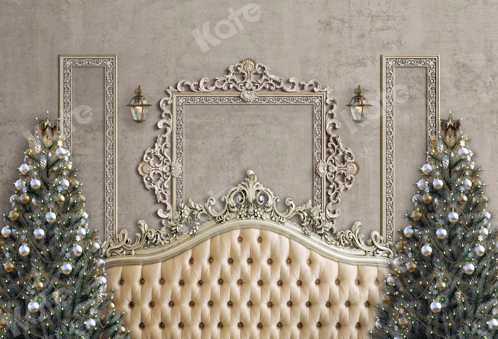 Kate Christmas Retro Backdrop Headboard Winter Designed by Chain Photography