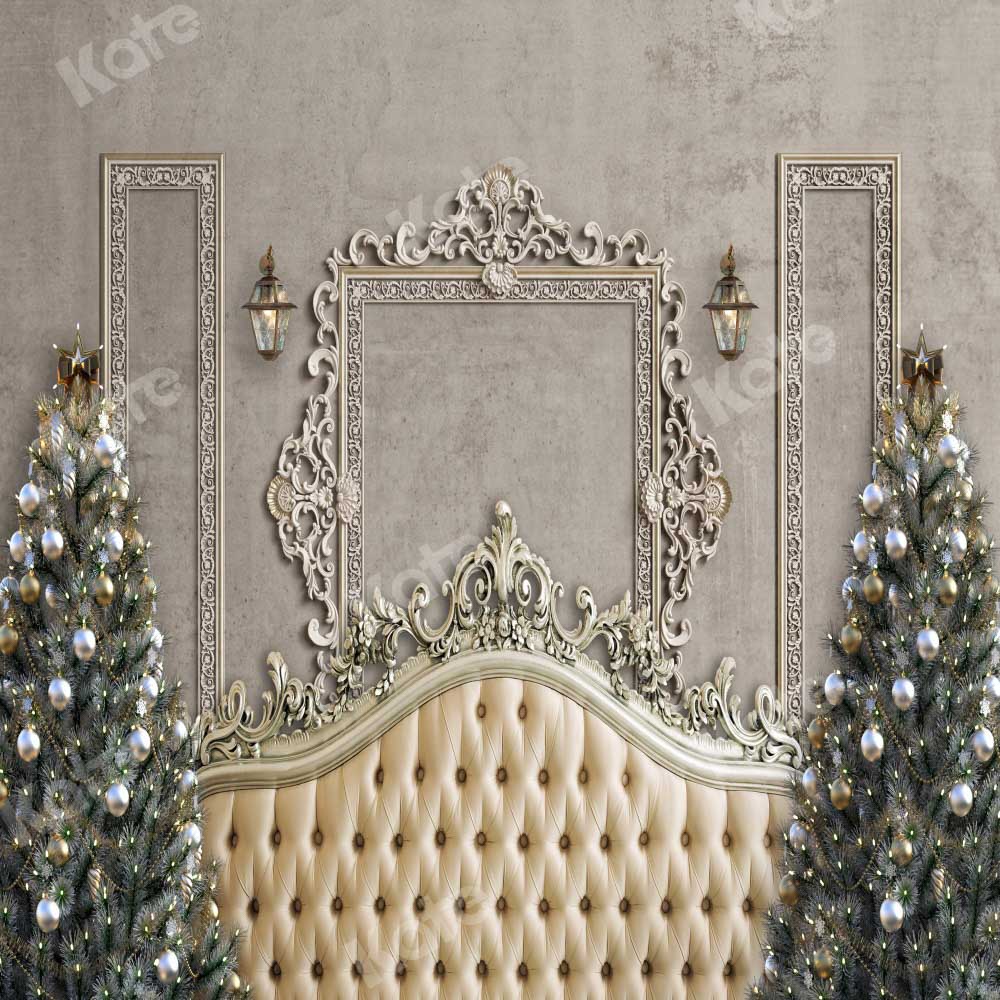 Kate Christmas Retro Backdrop Headboard Winter Designed by Chain Photography