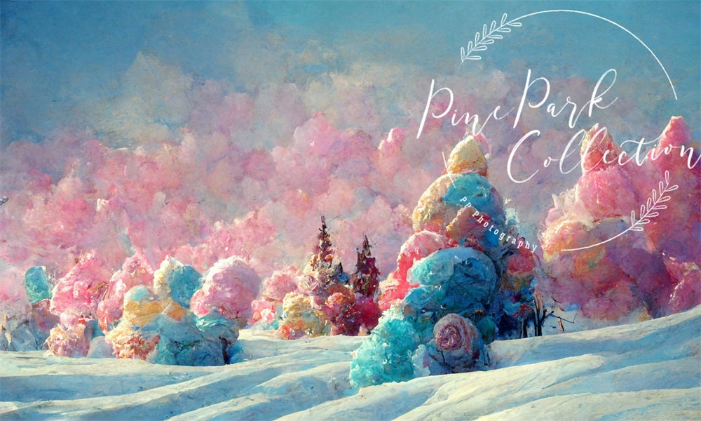 Kate Magic Colorful World Backdrop Designed By Pine Park Collection - Kate Backdrop AU