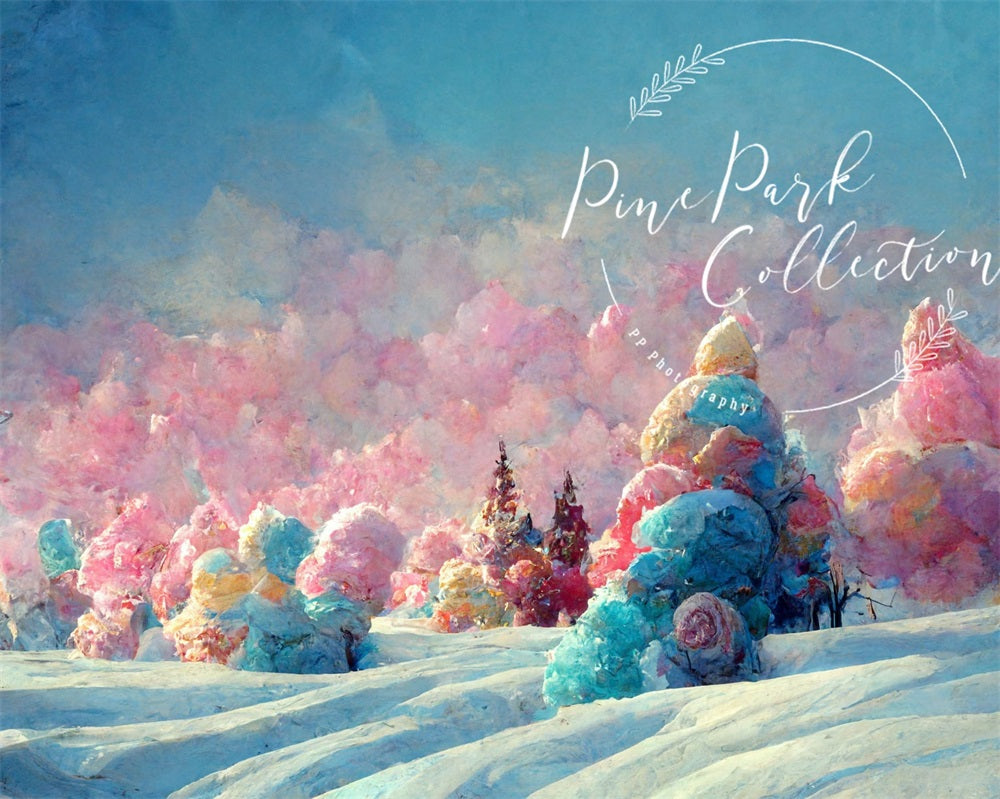 Kate Magic Colorful World Backdrop Designed By Pine Park Collection - Kate Backdrop AU