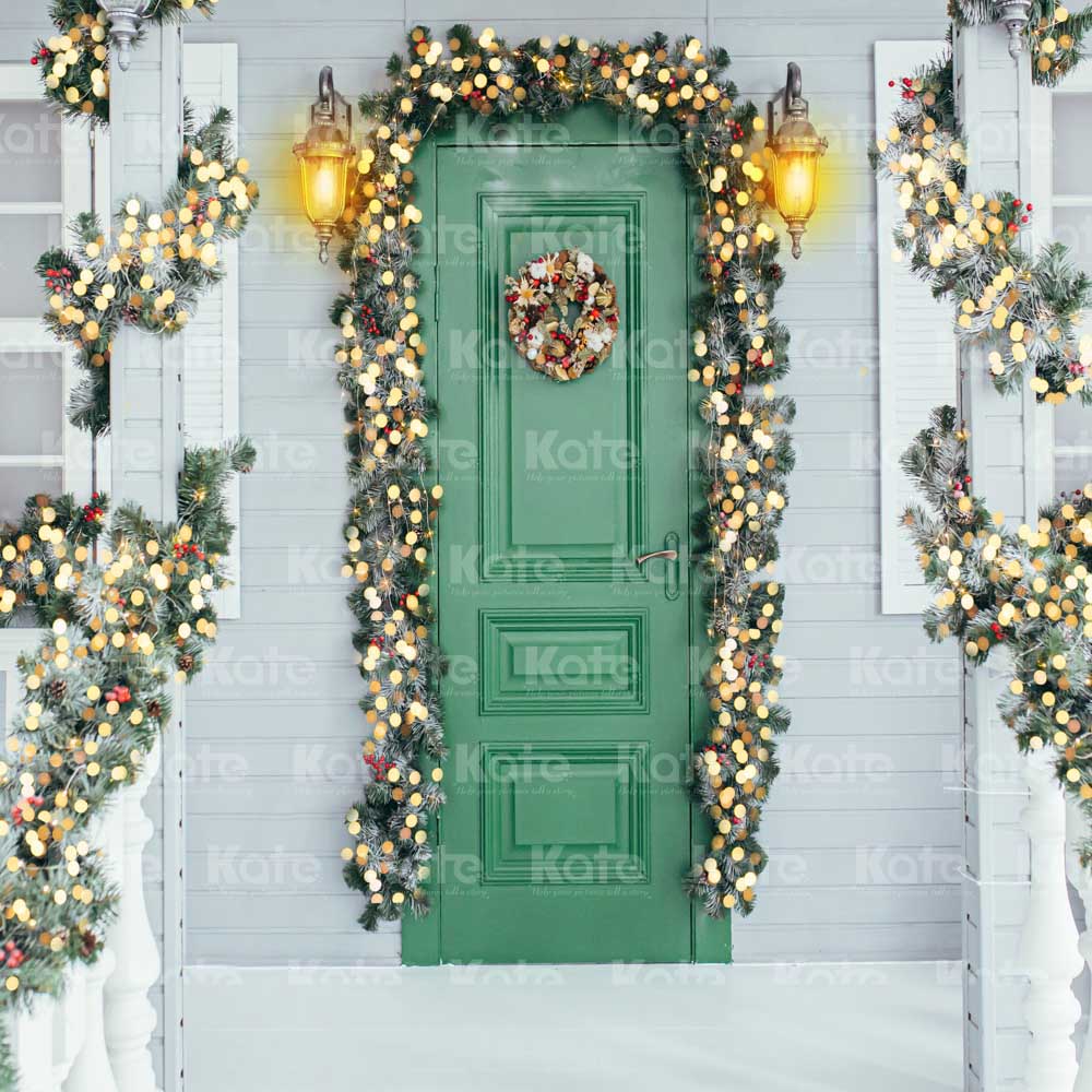Kate Christmas Flower Vine Backdrop Designed by Chain Photography